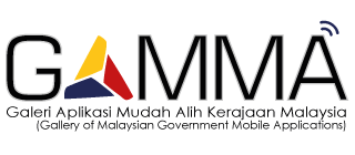 Logo GAMMA — Galeri Aplikasi Mudah Alih Kerajaan Malaysia